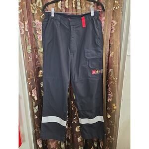 Strata Blue SFX276 Fire Resistant Reflective Leg Pants Mens Size 32 Short
